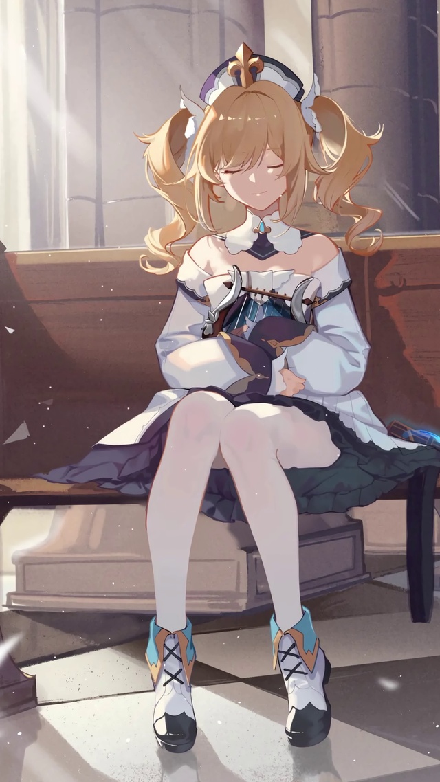 芭芭拉冲鸭
b站画师：笔刷猎人_Nitooman
动态制作：QAQ空白