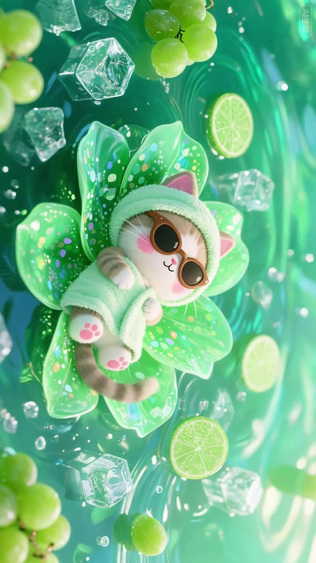 【4K120帧】惬意小猫