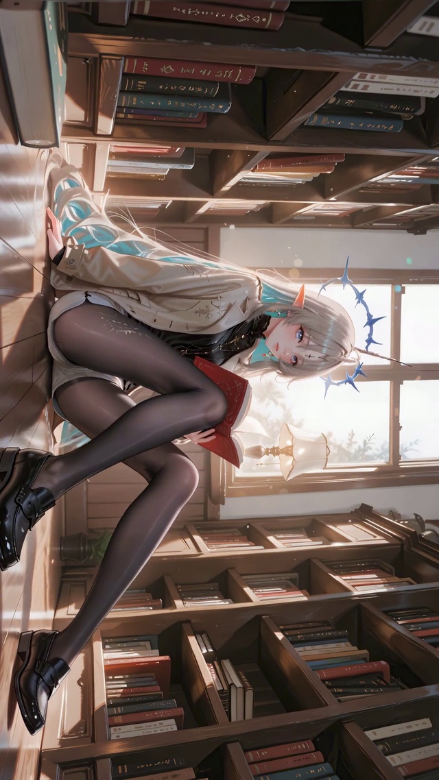 书房黑丝长腿美女卡提西娅