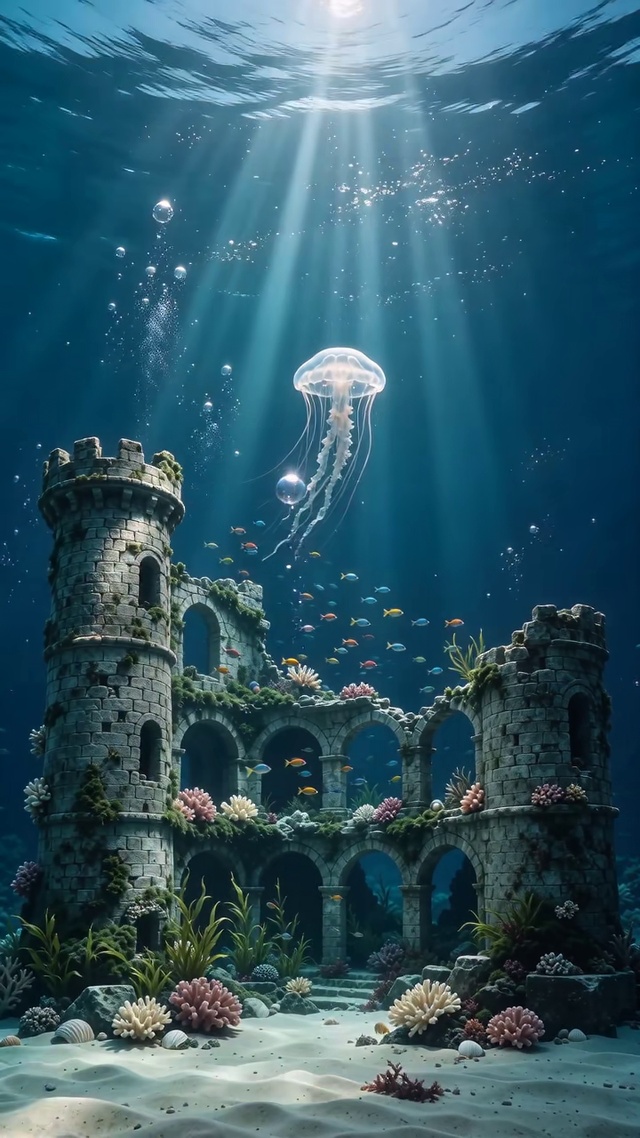 海底城堡4k