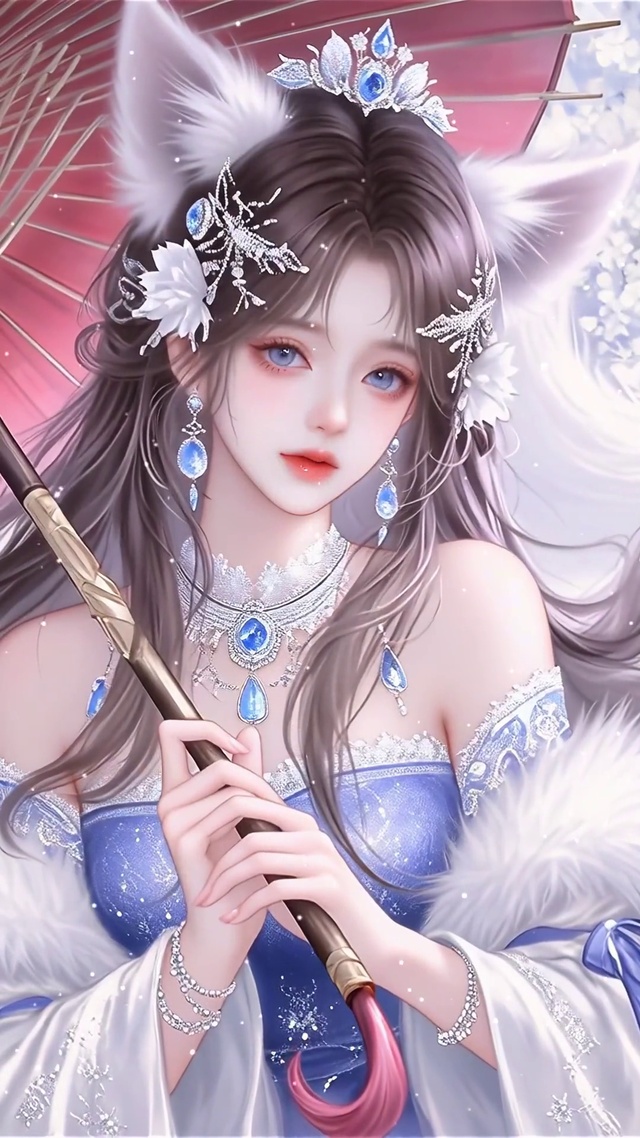 可爱猫系美女高清4k