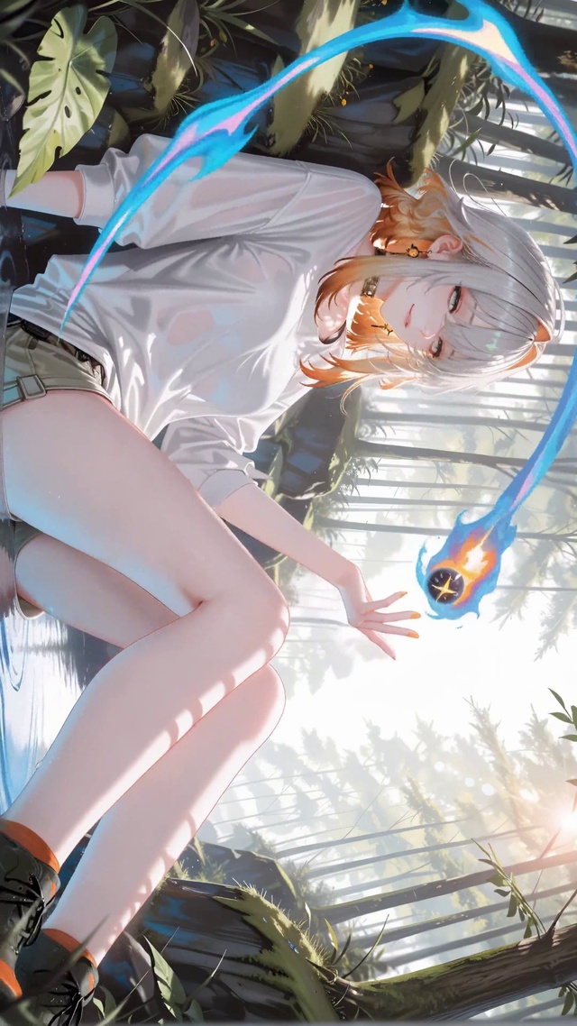 森系光影里嘉贝莉娜
