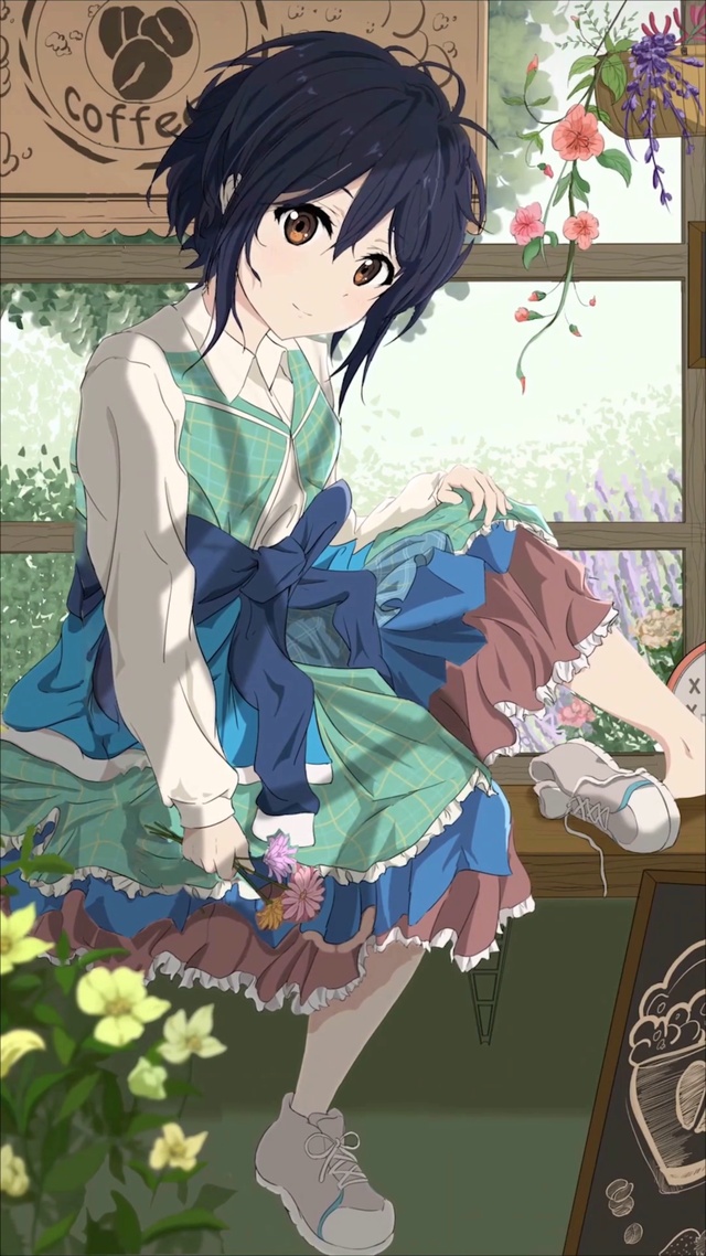 乡村的花季少女