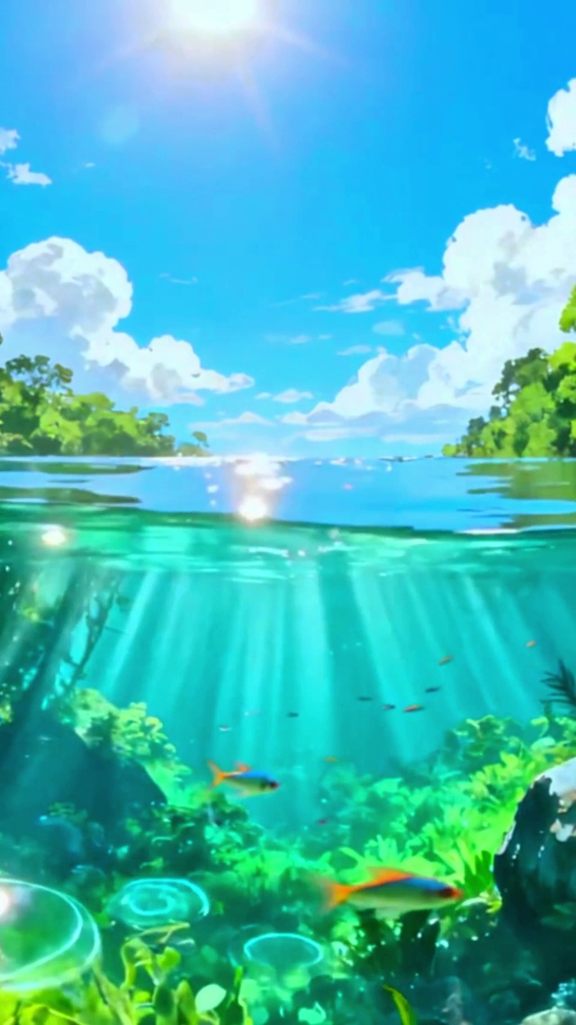 唯美水下世界4K