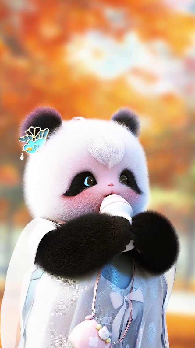 熊非熊秋天的奶茶