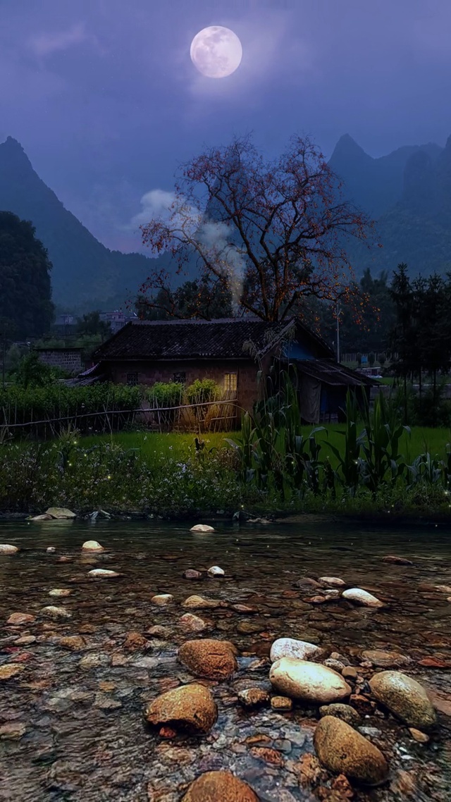 夜深人静，远在那乡