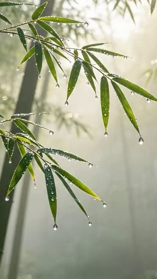 雨后竹林
