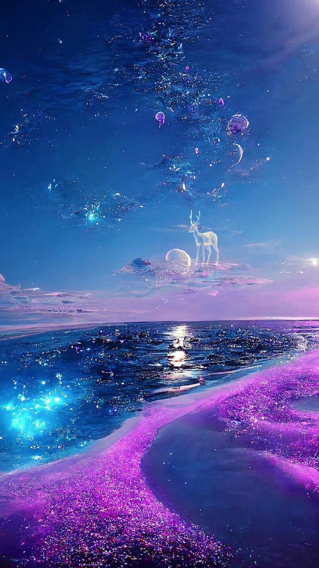 美美的花海海滩