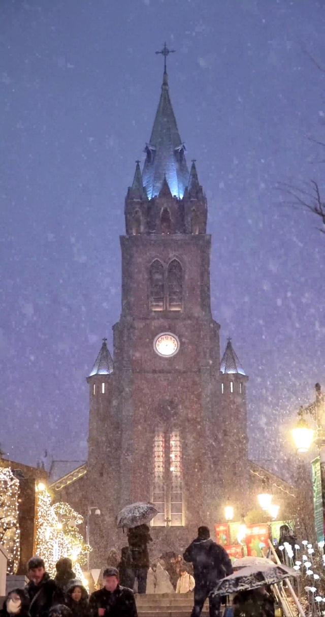 下雪天