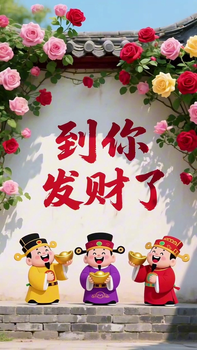 到你发财了