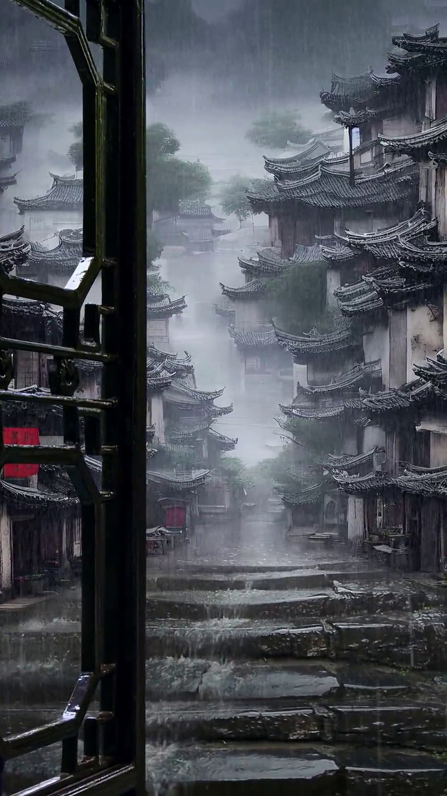 多少楼台烟雨中