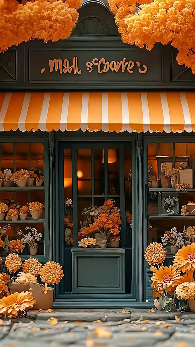 秋季花店