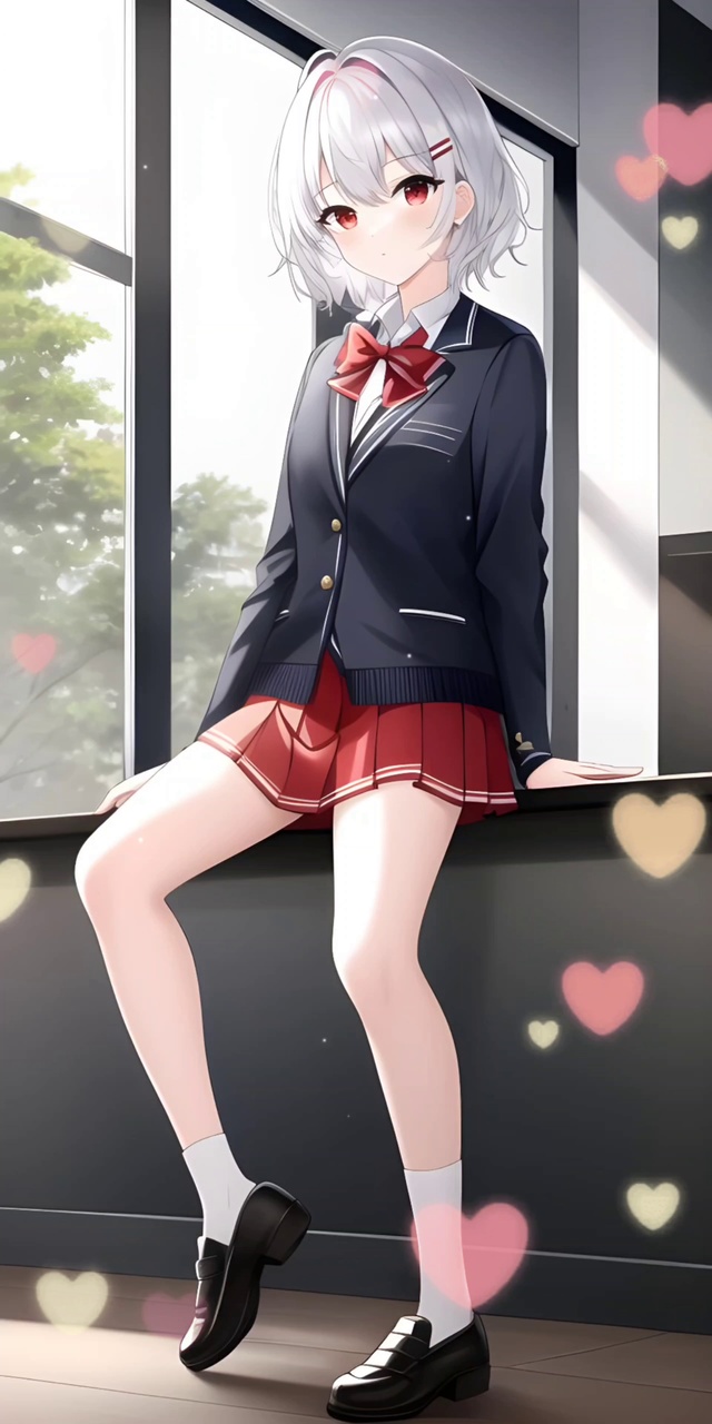校服女生