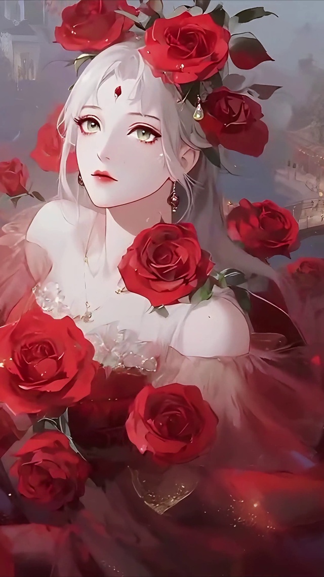 润泽玫瑰花神