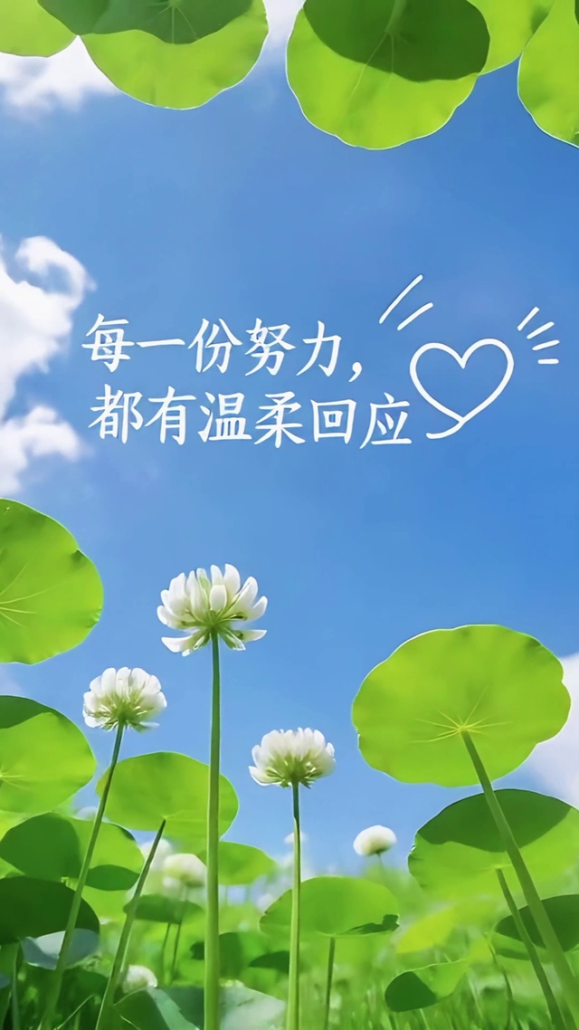 每份努力都有温柔回应
