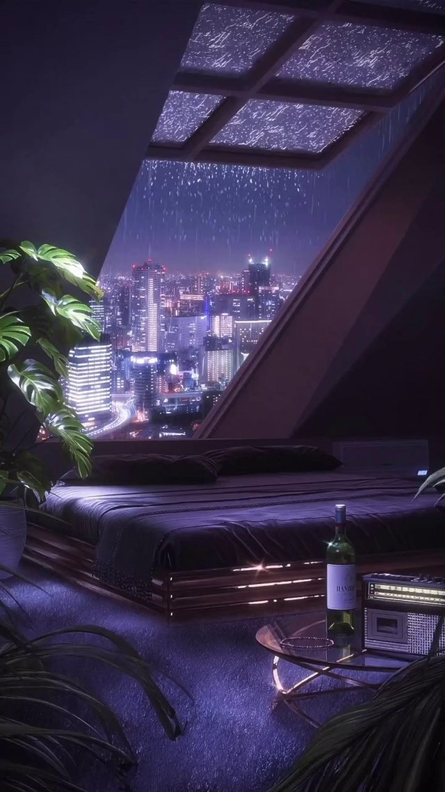 下雨的城市