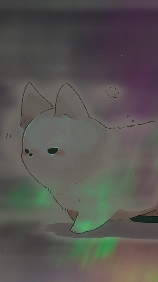 夜空漫步
