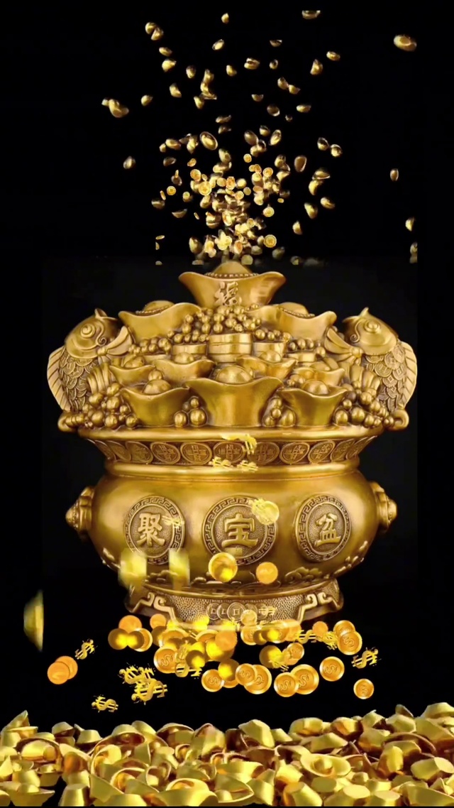 金钱缸金钱滚滚来