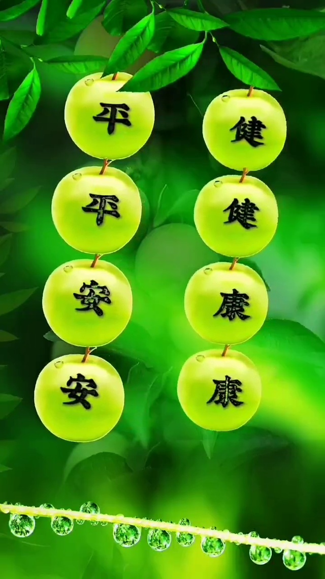 平平安安，健健康康