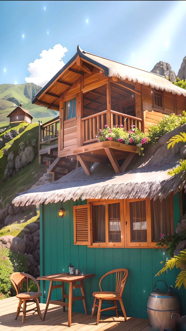 山下的唯美小屋