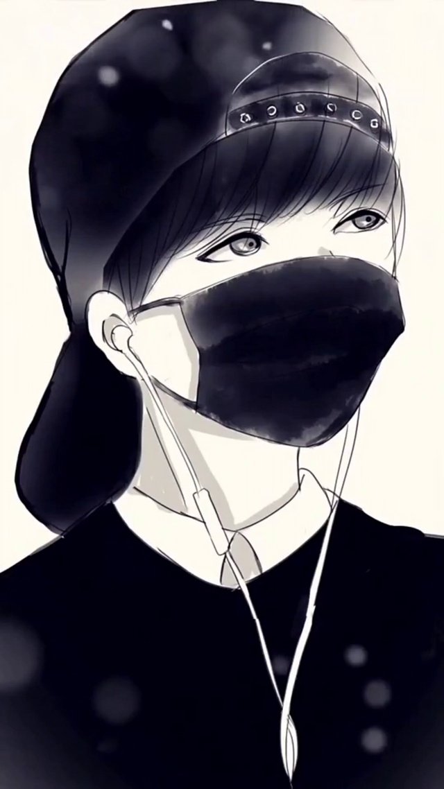 画中女孩
