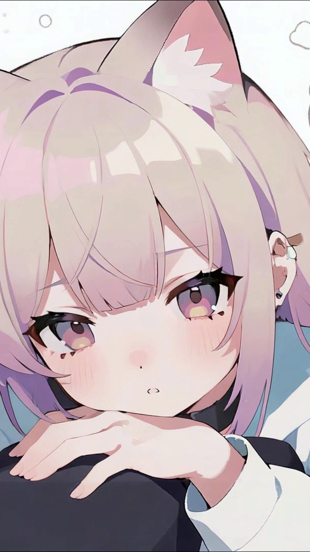 楚楚可怜的小猫