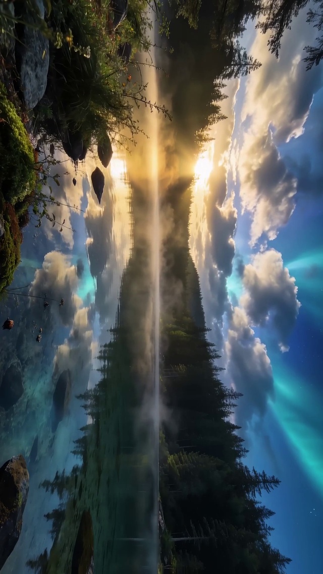 森林湖泊