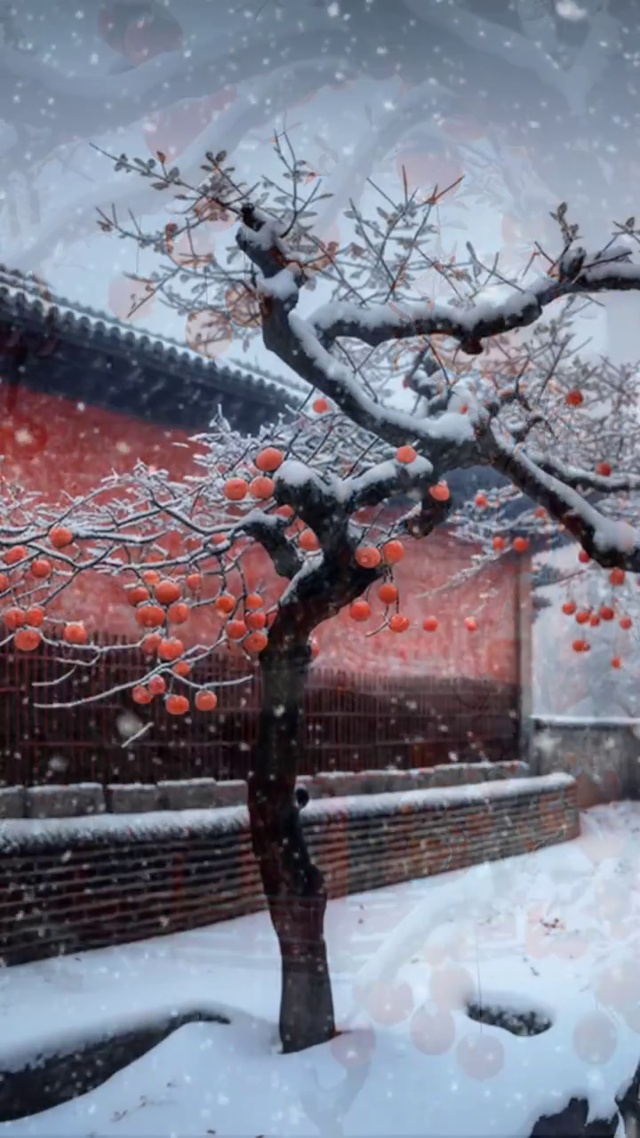 冬天来了下雪了