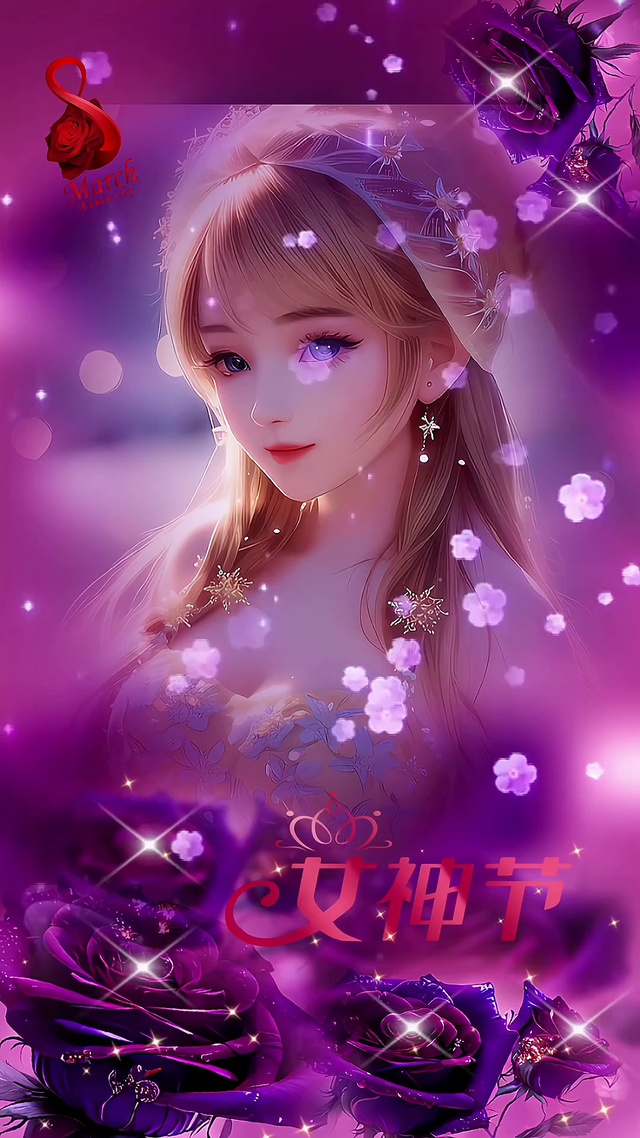 女人花，女神节快乐