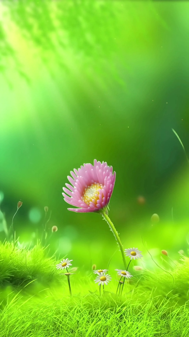 4K清新治愈小花