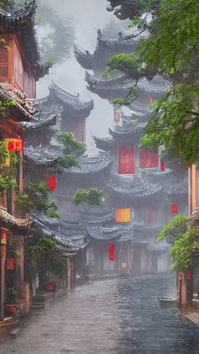 多少楼台烟雨中