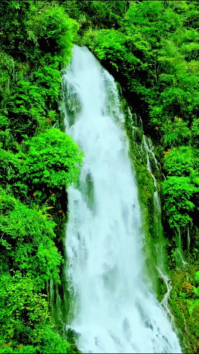 4K唯美山涧瀑布