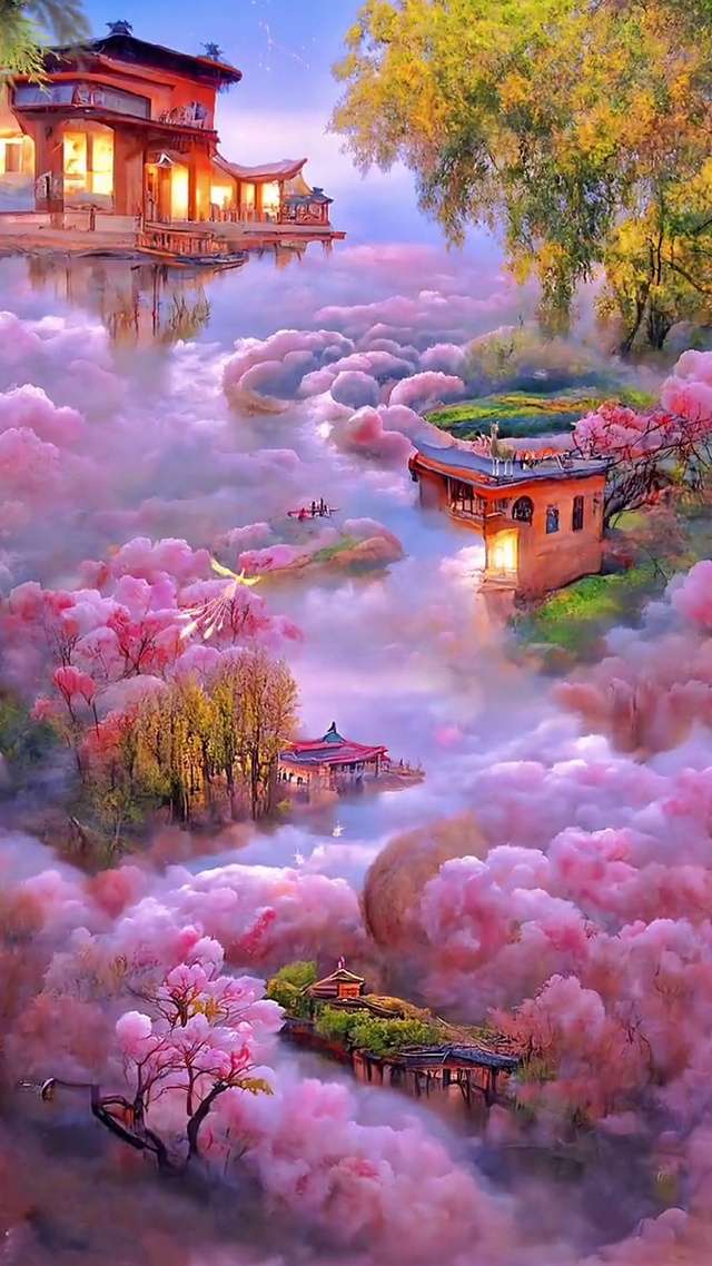 治愈系梦幻仙境(风景手机动态壁纸) - 风景手机壁纸下载 - 元气壁纸