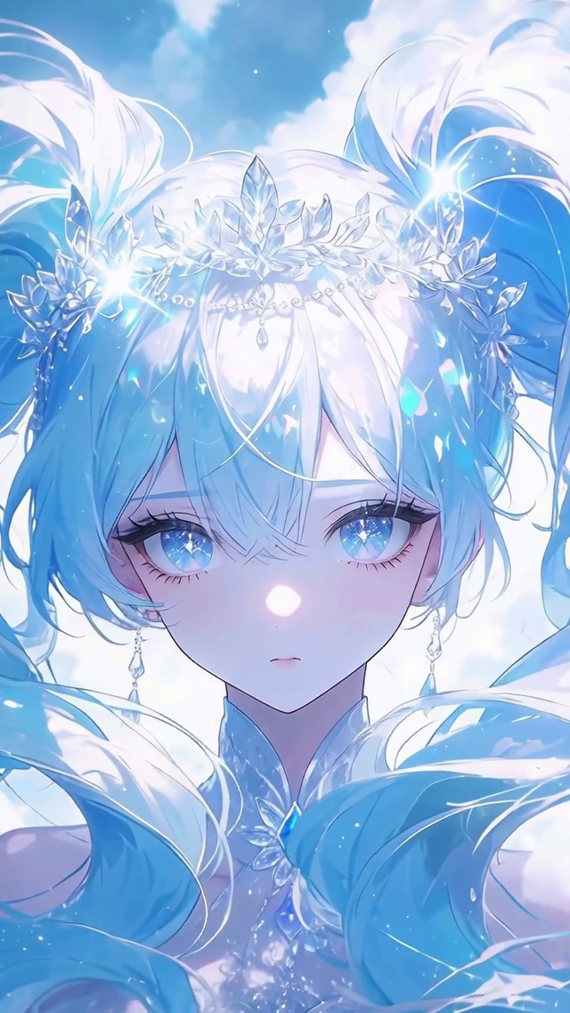 二次元冰雪女孩