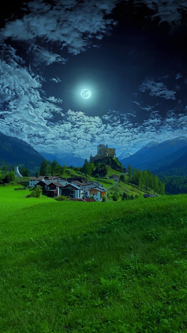 唯美夜景