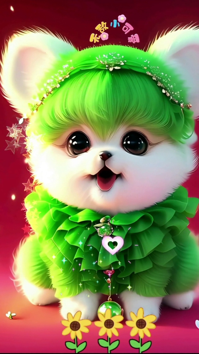 绿色清新小可爱