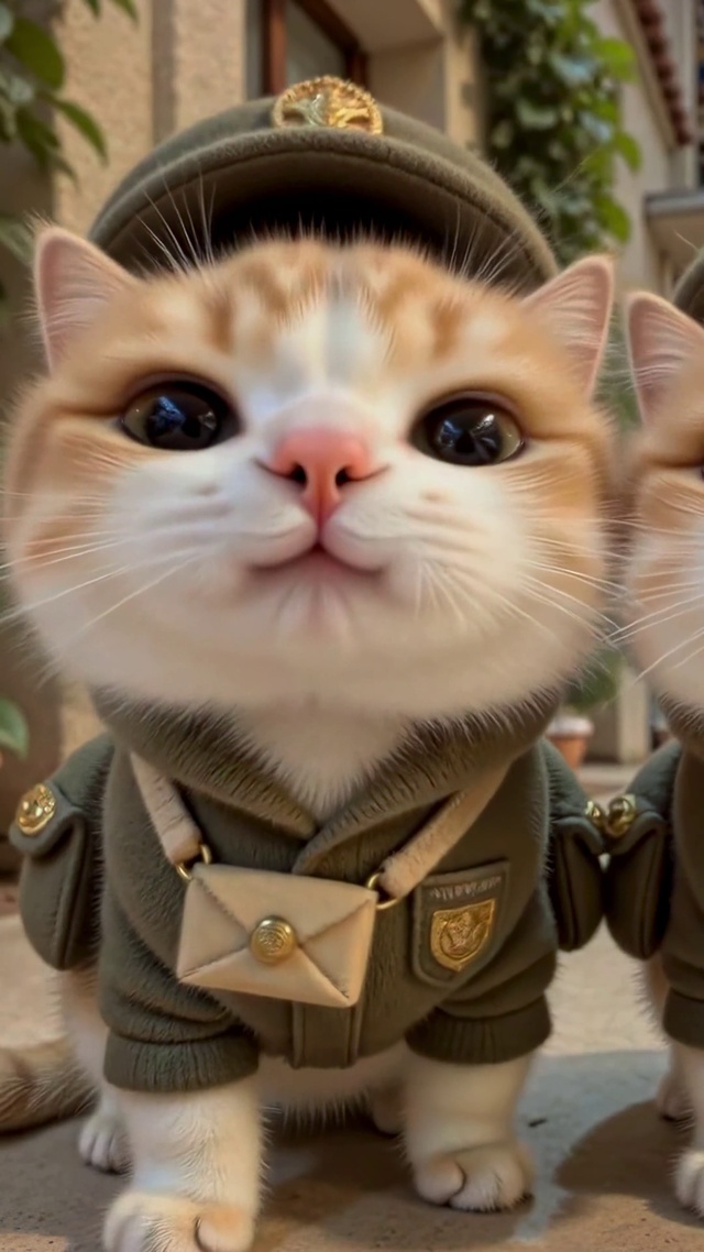超萌治愈橘猫小队