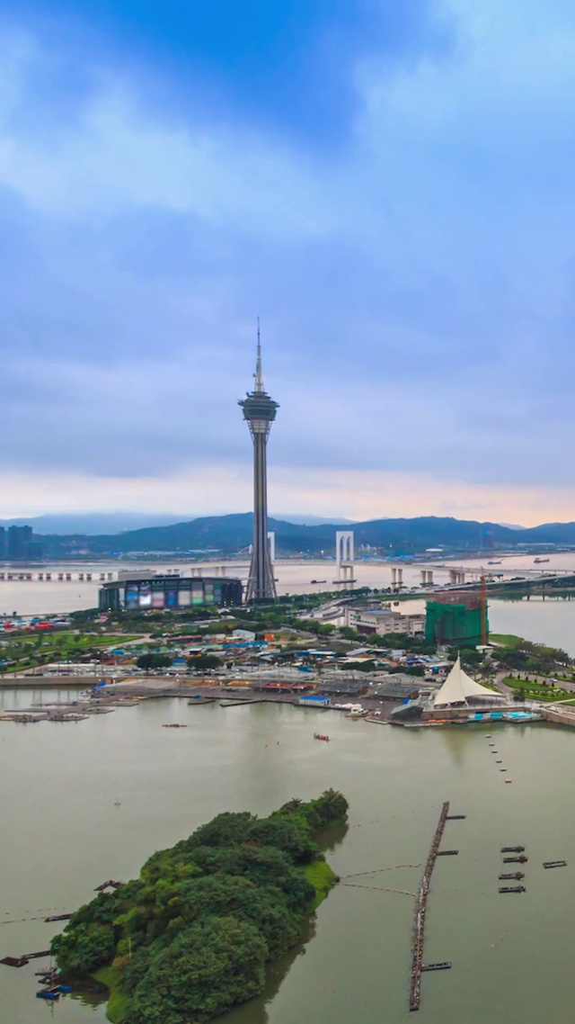 4K 高清 澳门城市景观