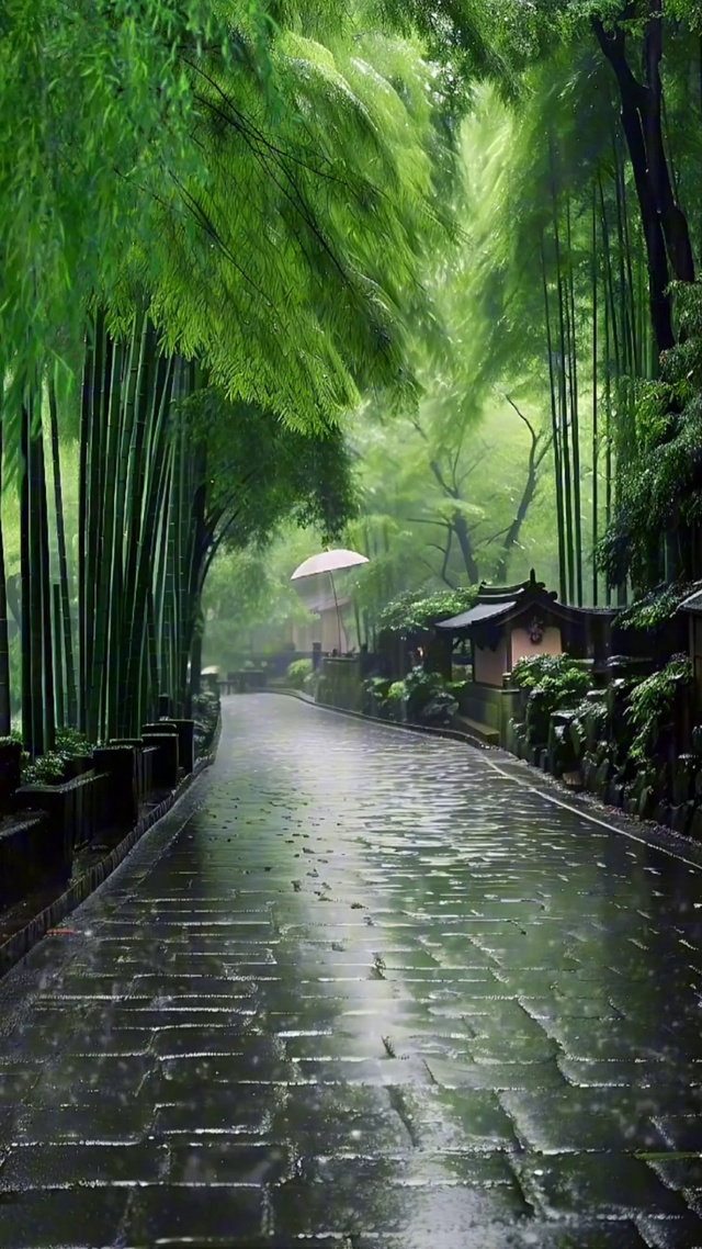 细雨春意(风景手机动态壁纸) - 风景手机壁纸下载 - 元气壁纸