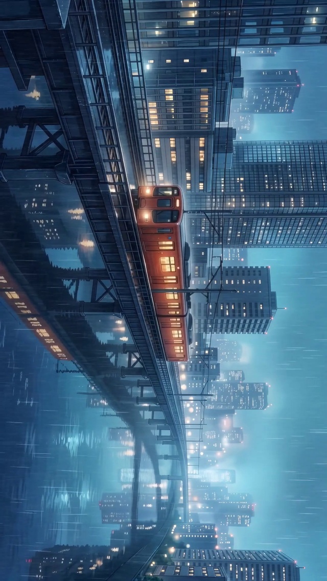 夜雨轨迹