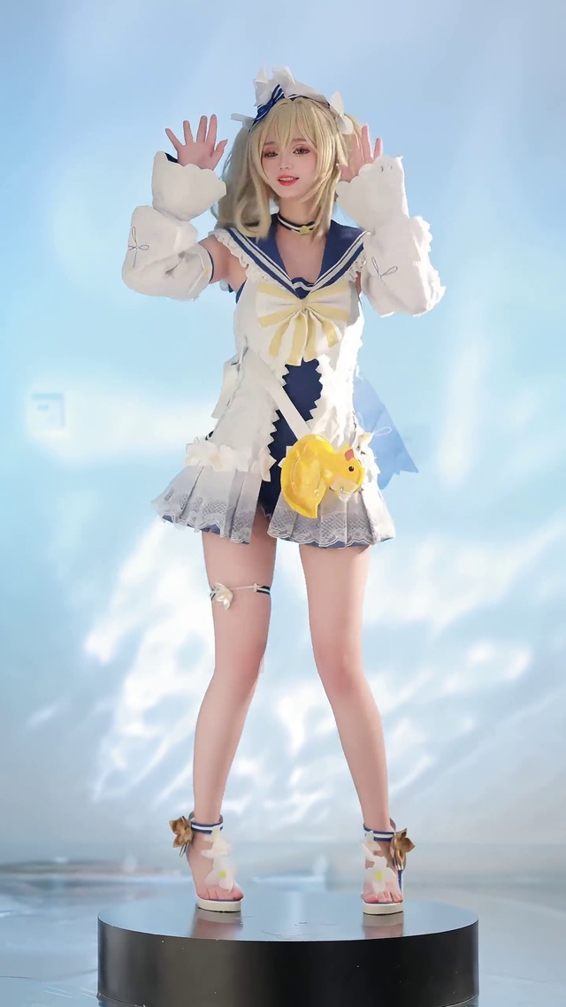 屑度子 芭芭拉泳装cos 