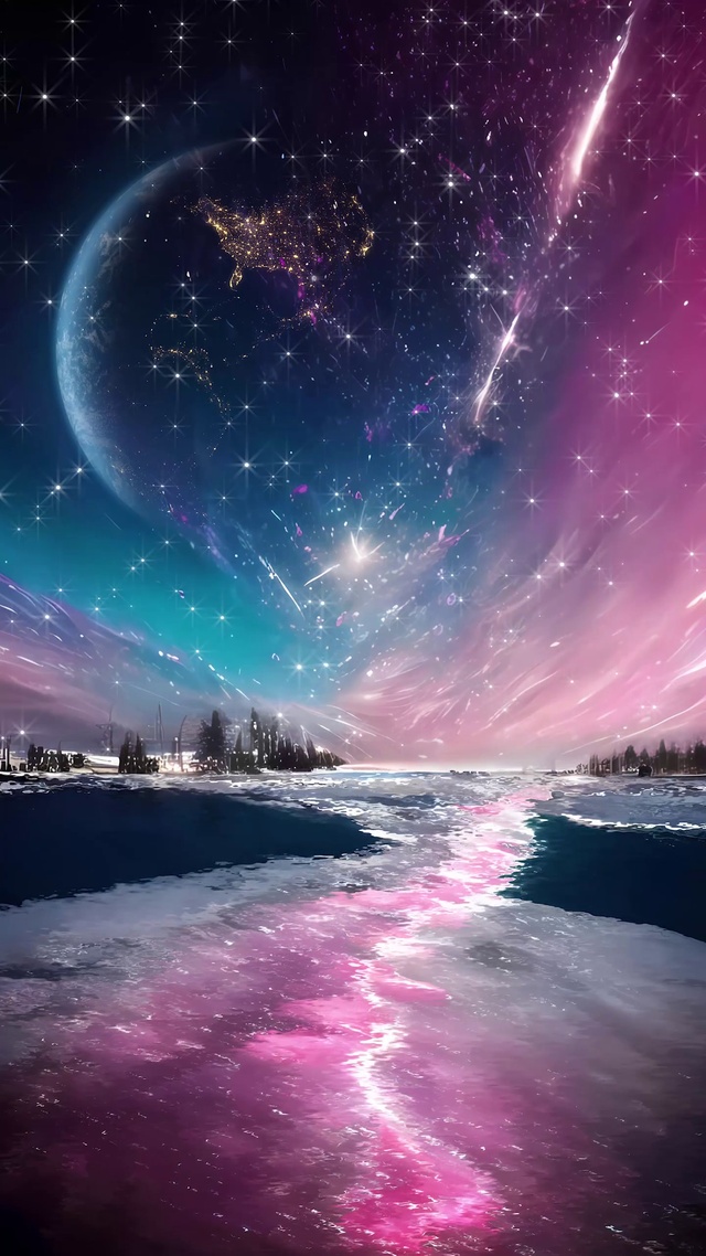 唯美绚丽星空