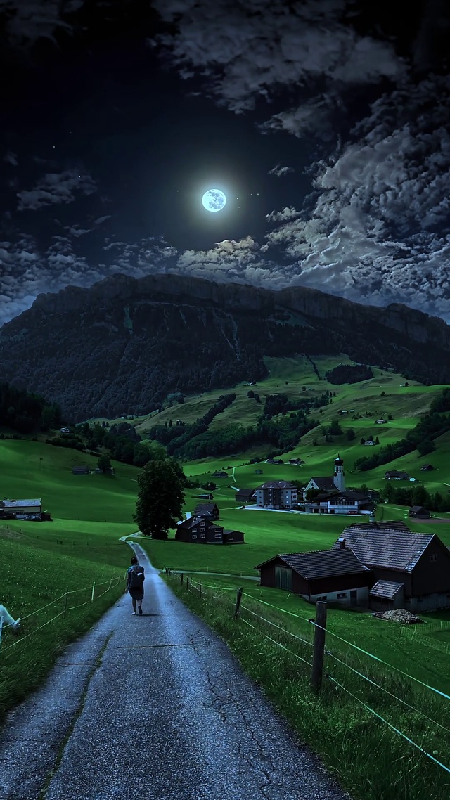唯美夜景