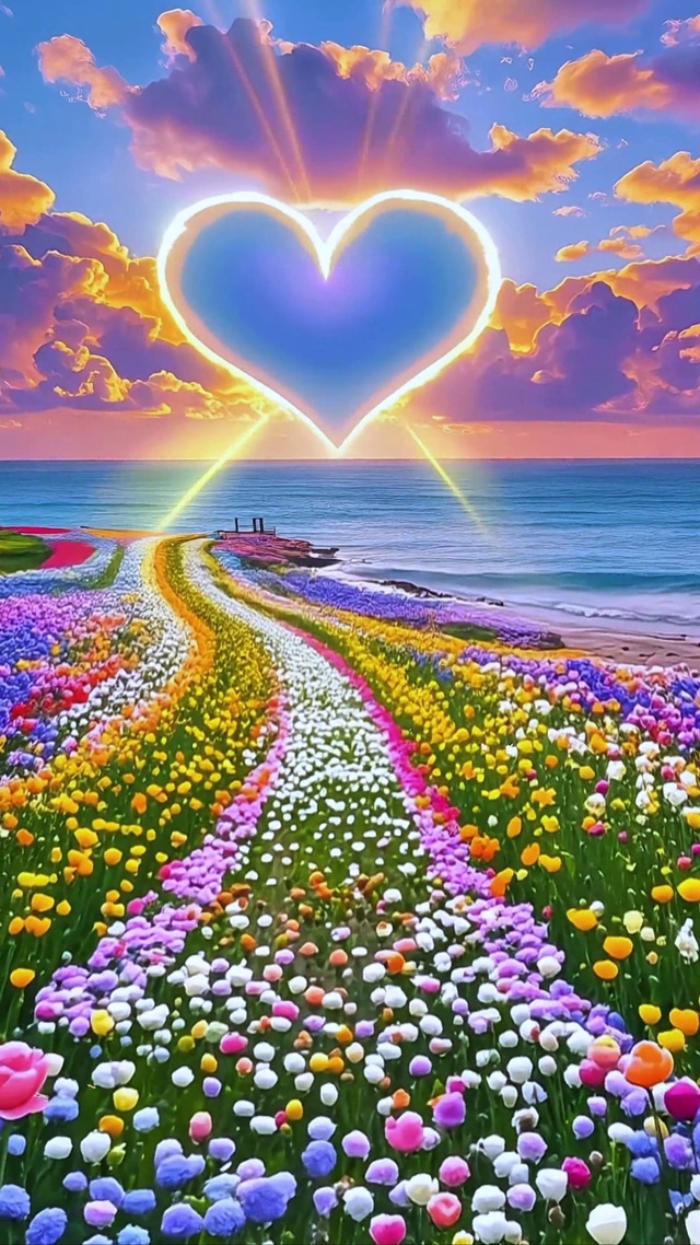 浪漫的花海