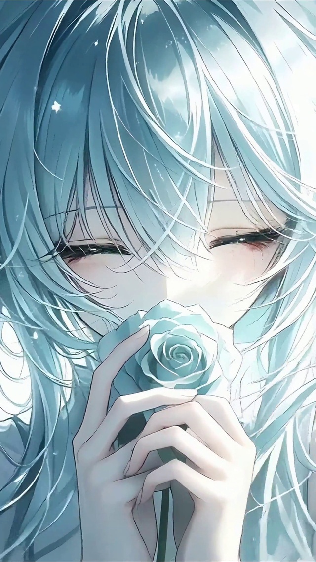 清冷薄荷绿初音