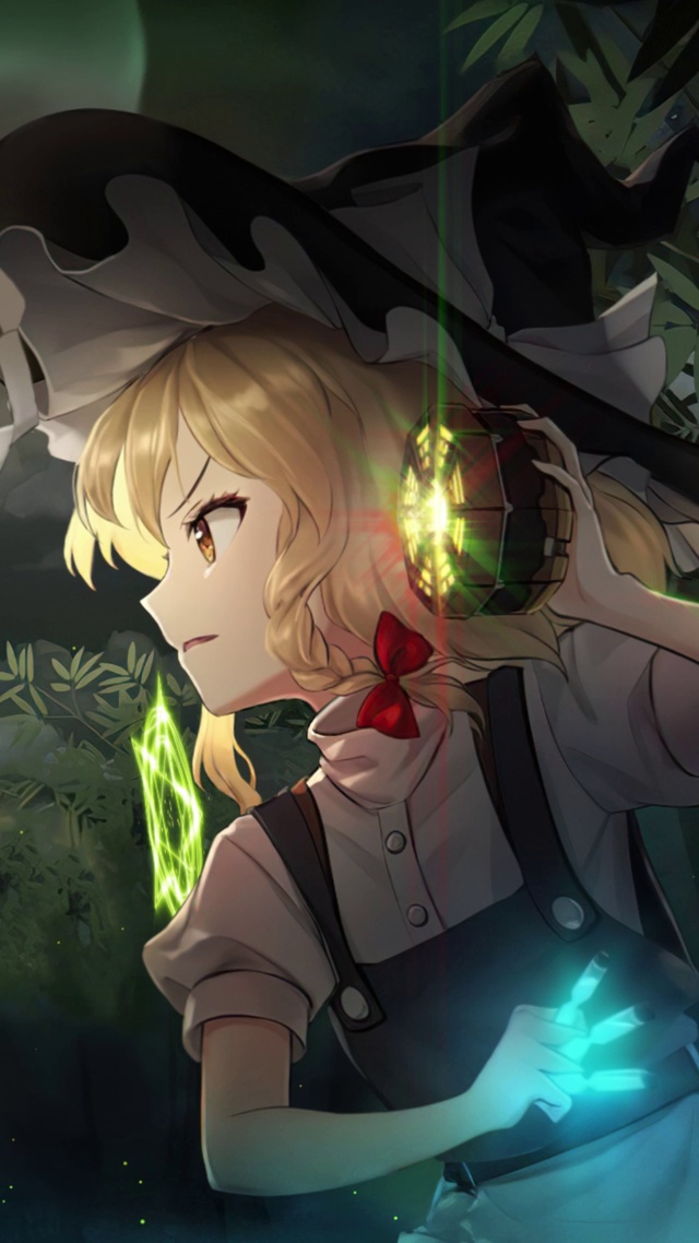 博丽灵梦雾雨魔理沙 动漫手机动态壁纸 动漫手机壁纸下载 元气壁纸