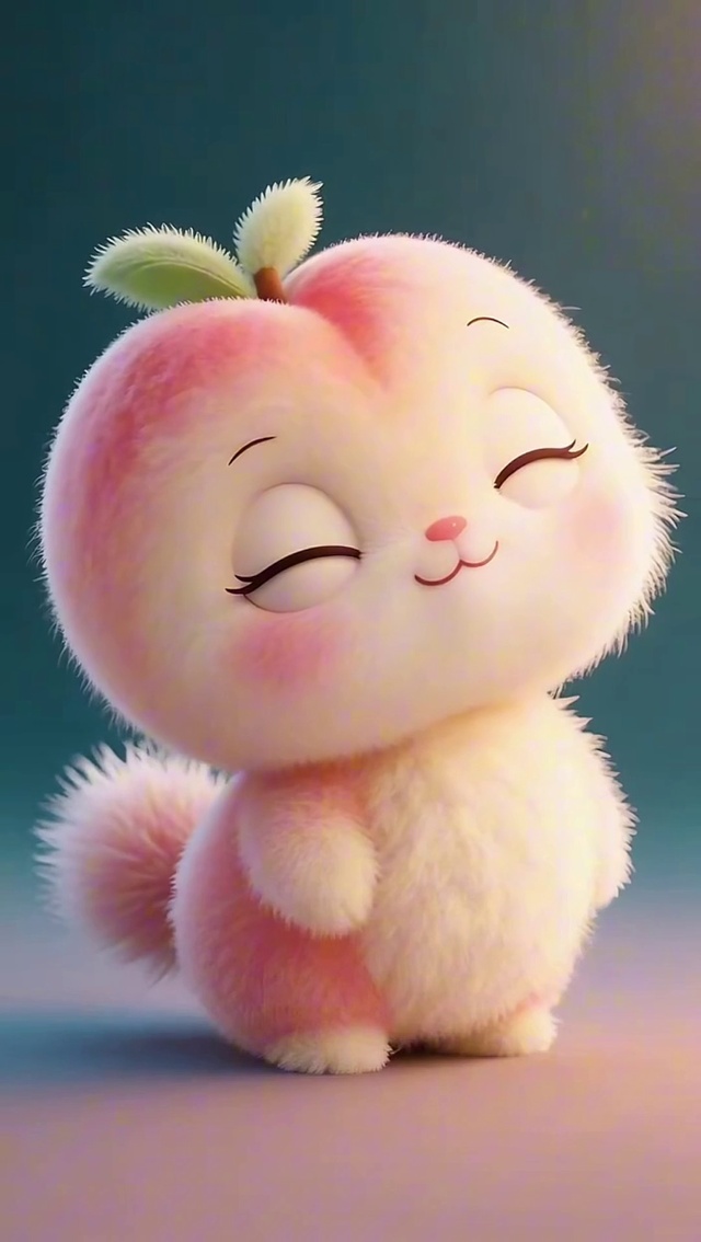 可爱的水蜜桃宝宝
