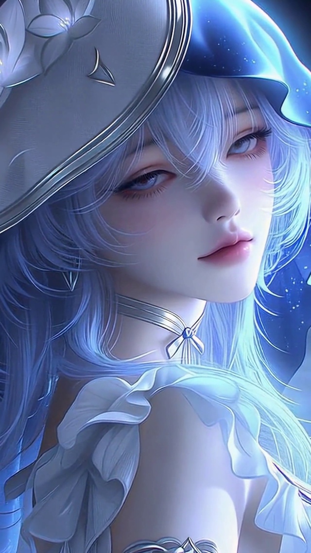 幽蓝莲海梦幻美少女守岸人