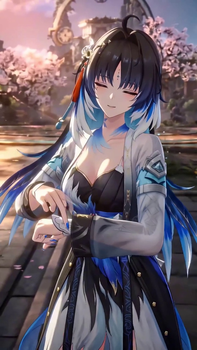 可爱的动漫二次元美女