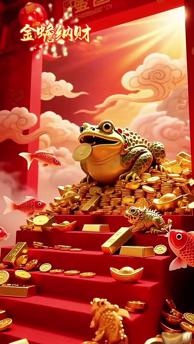 金蟾送财